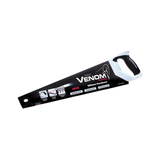 Draper Venom UPVC Handsaw 13TPI/14PPI 500mm