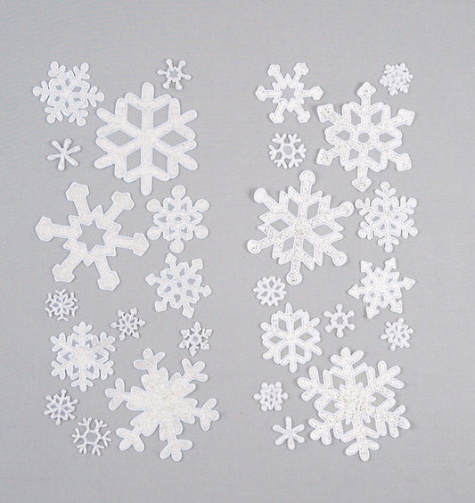 Premier Snowflake Window Sticker Set 13 Pack