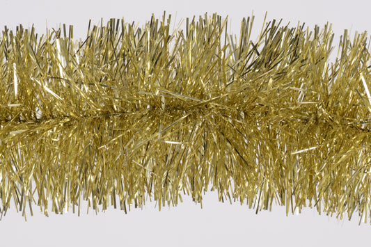 Kaemingk Tinsel Garland Shiny Gold