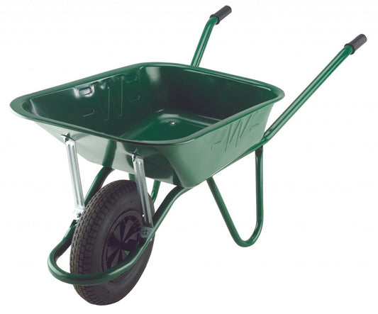 Walsall Wheelbarrow Endurance Heavy Duty Wheelbarrow 90 Litre Green