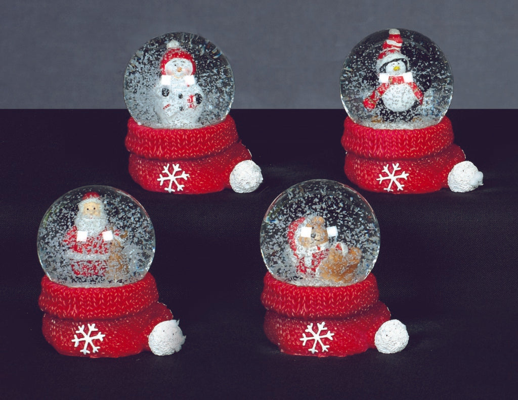 Premier Water Globe with Santa Hat Base 45mm