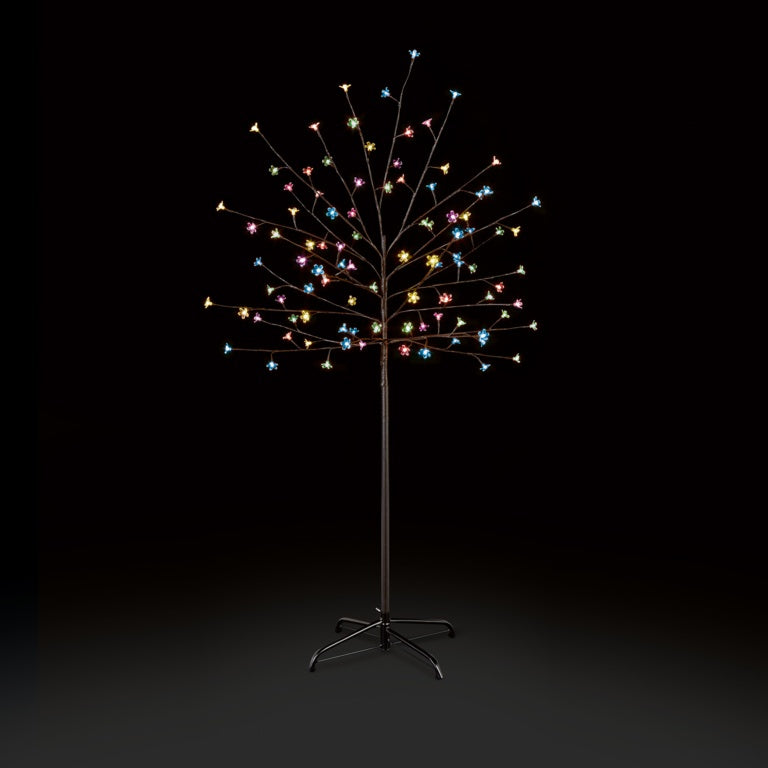 Premier Cherry Tree With Timer 96 Warm White LED 1.5m