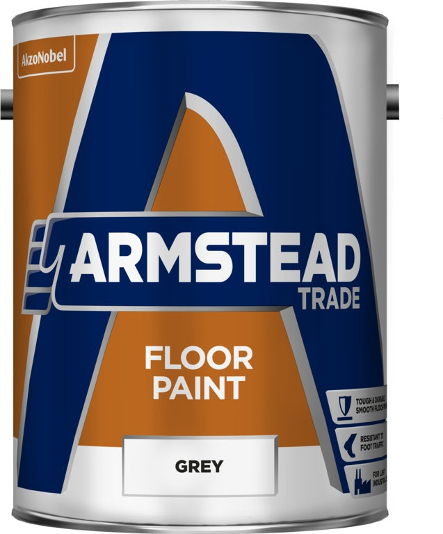 Armstead Trade Floor Paint 5L Grey