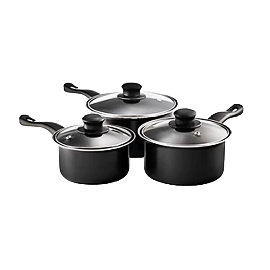 Pendeford First Choice Non-Stick Sauce Pan Set 3 Piece