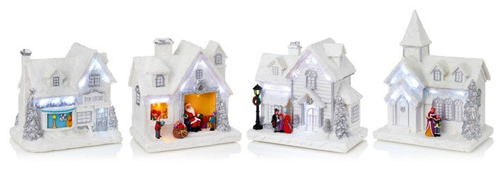 Premier White House With Icicles 26cm