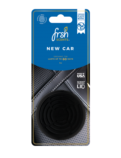 JRP Fresh Tin Air Freshener Carded New Car