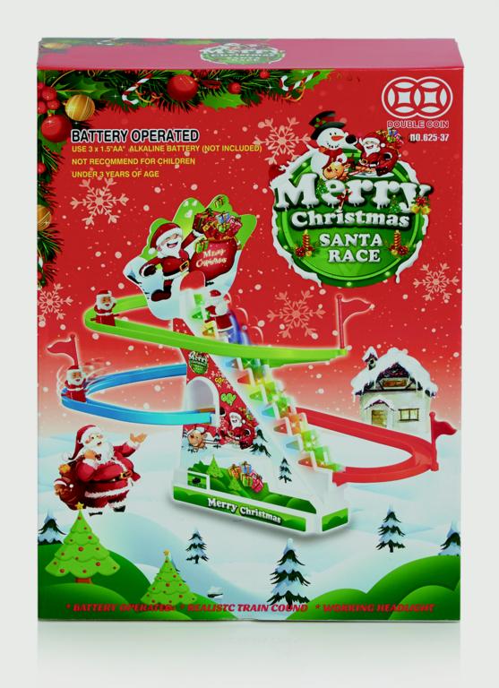 Premier Merry Christmas Santa Race Battery Operated