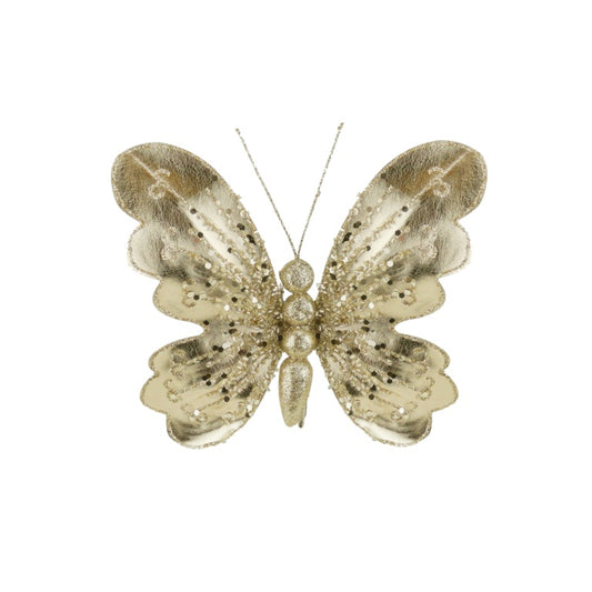 Davies Products Butterfly 15cm Champagne