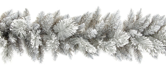 Premier Snow Tipped Fir Garland 1.8m