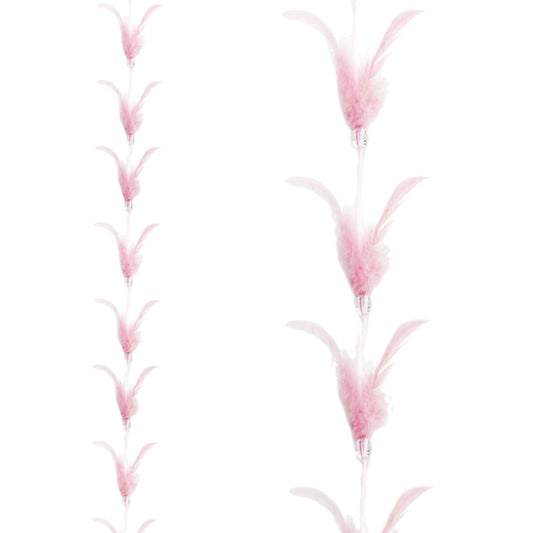 Davies Products Fancy Feather Garland 1.3m Pink