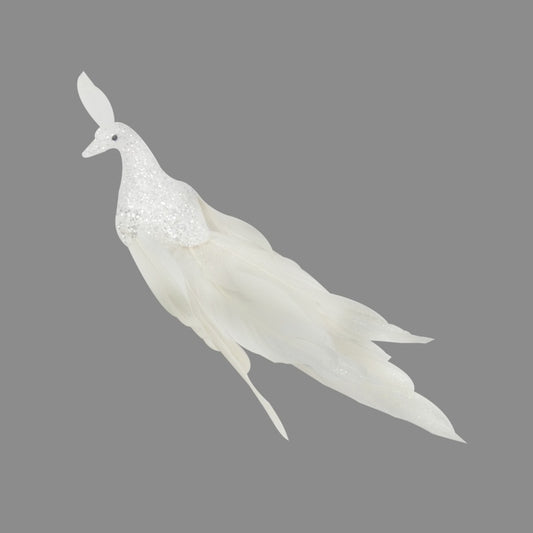 Davies Products Feather Peacock 19cm White