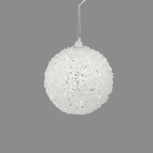 Davies Products Super Frost Bauble 8cm