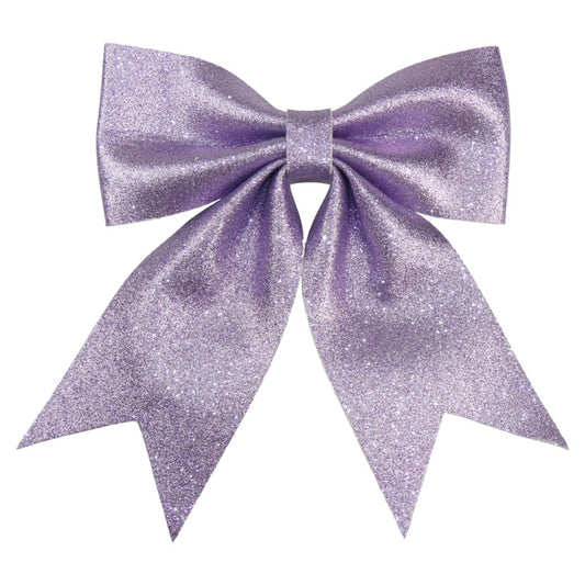 Davies Products Luxury Glitter Bow 28 x 34cm Lilac