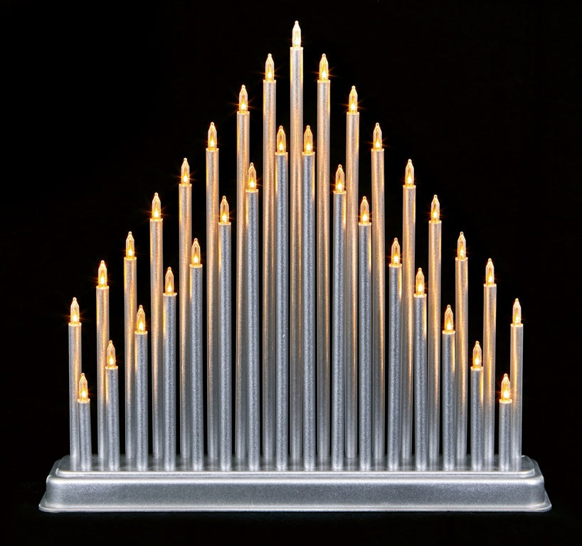 Premier 33 Light Silver Candlebridge 34cm