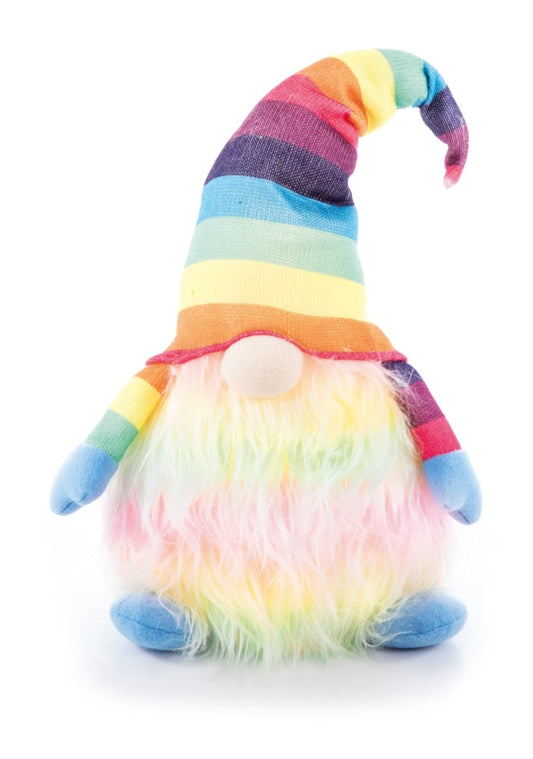 Premier Lit Sitting Rainbow Gnome 30cm