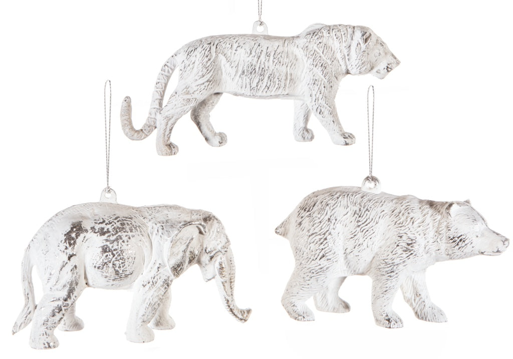 Premier Animal Ornament 12-13cm Antique White