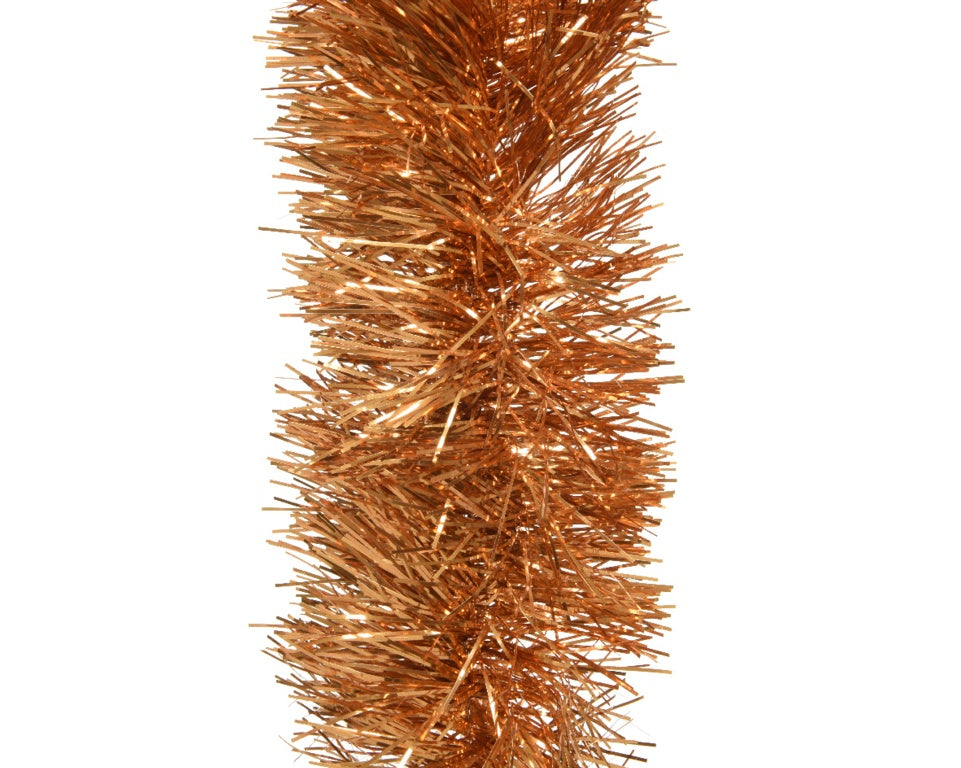 Kaemingk Tinsel Garland Shiny Amber 270cm