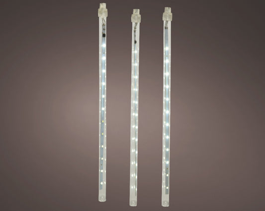 Lumineo 144 LED Icicle Lights 200cm Cool White