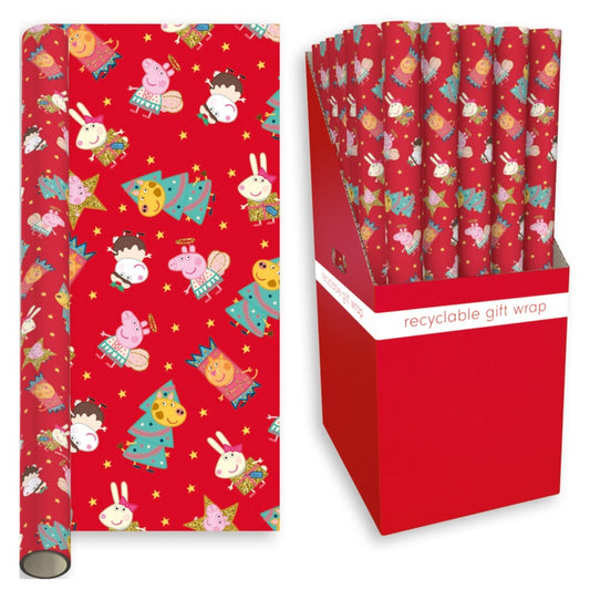 Ig Design 2m Wrapping Paper Peppa Pig