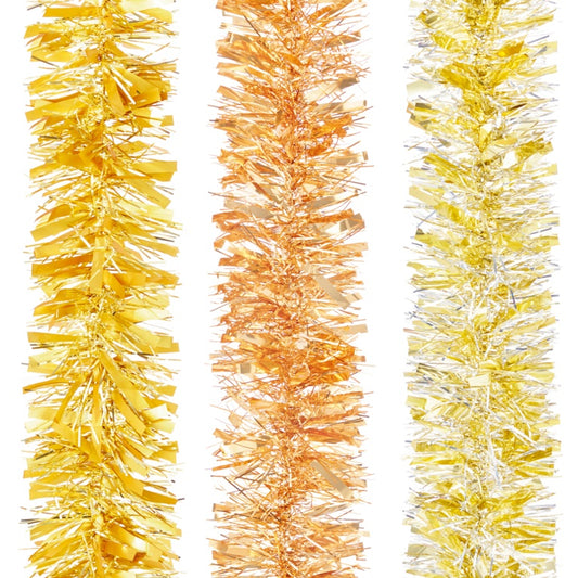 Premier Chunky Tinsel 10cmx10m Metallic Warm Gold