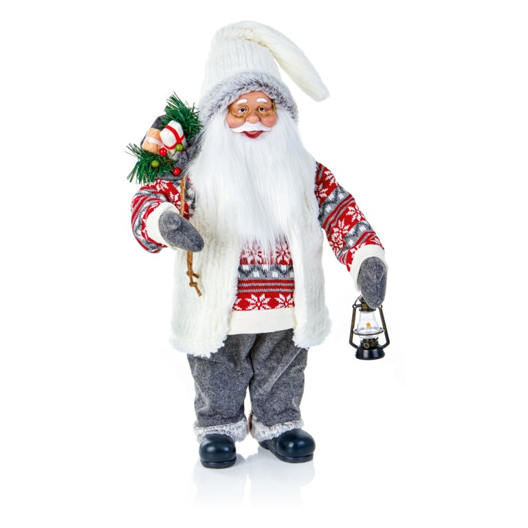 Premier Nordic Santa With Glasses 60cm