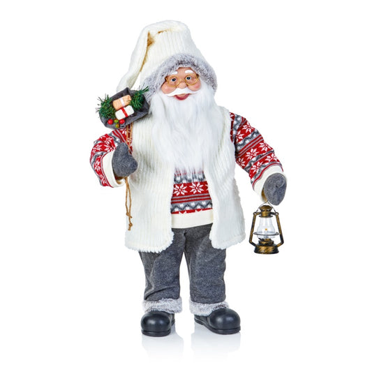 Premier Nordic Santa With Glasses 80cm