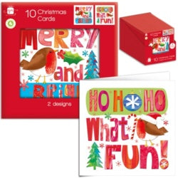 Gift Maker Square Text Cards Pack 10