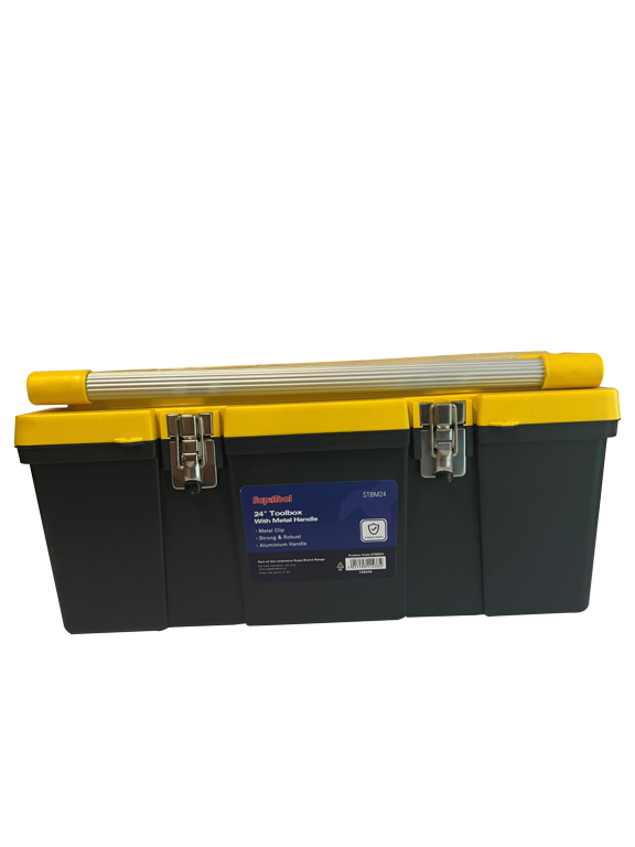 SupaTool Toolbox With Metal Handle 24"