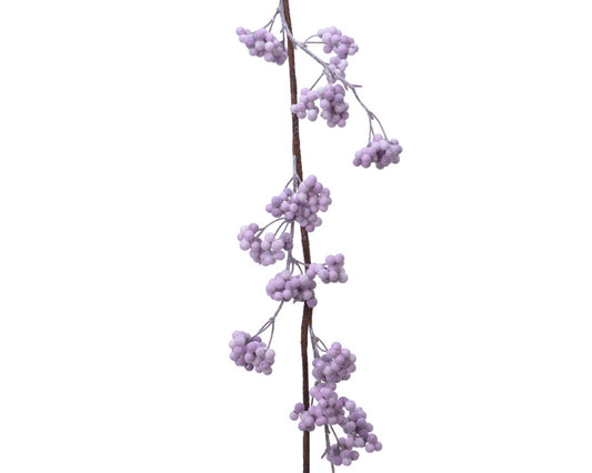 Kaemingk Frosted Garland Lilac 120cm