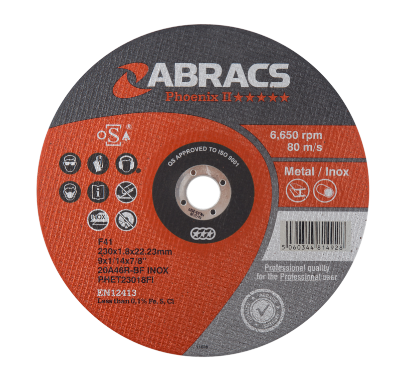 Abracs Phoenix II Extra Thin Cutting Disc 230mm x 22mm