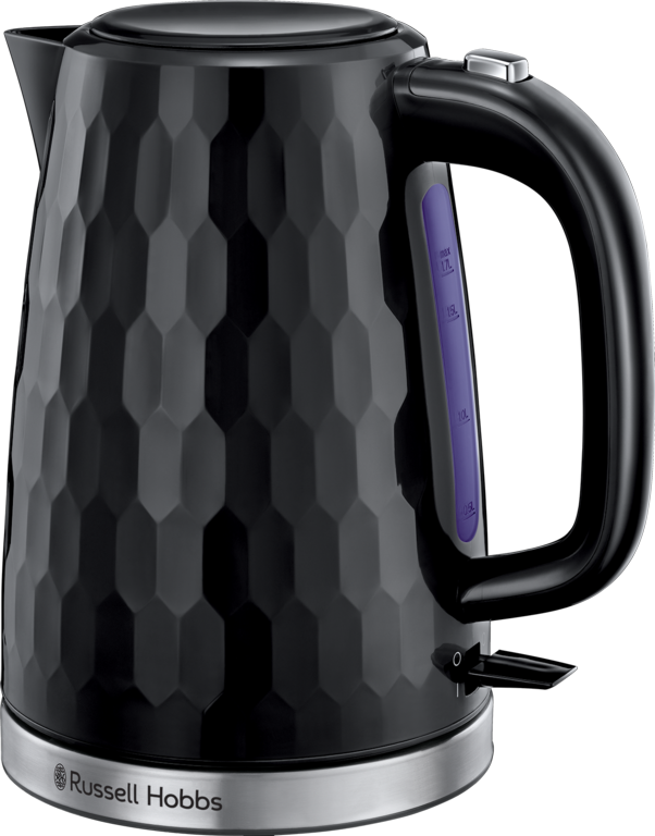 Russell Hobbs Black Honeycomb Kettle 3kW