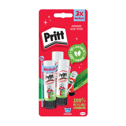 Pritt Original Stick 22g Triple Pack