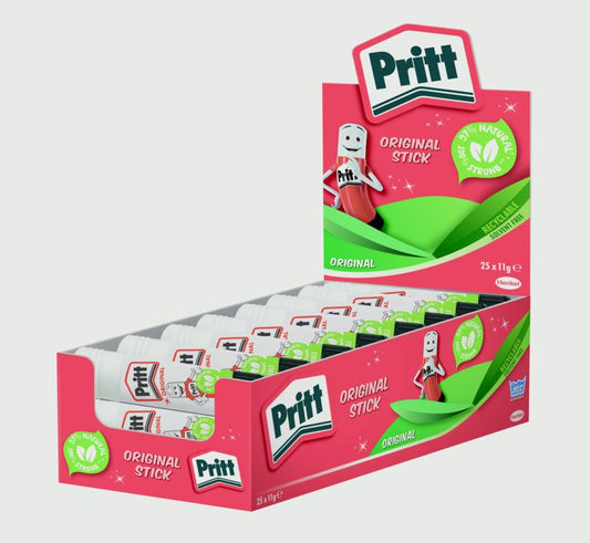 Pritt Original Stick 11g Display Box of 25