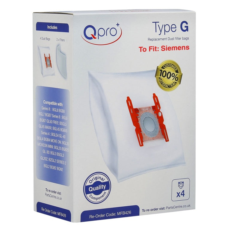 Qualtex Dust Bags Type G To Fit Bosch Pack 4