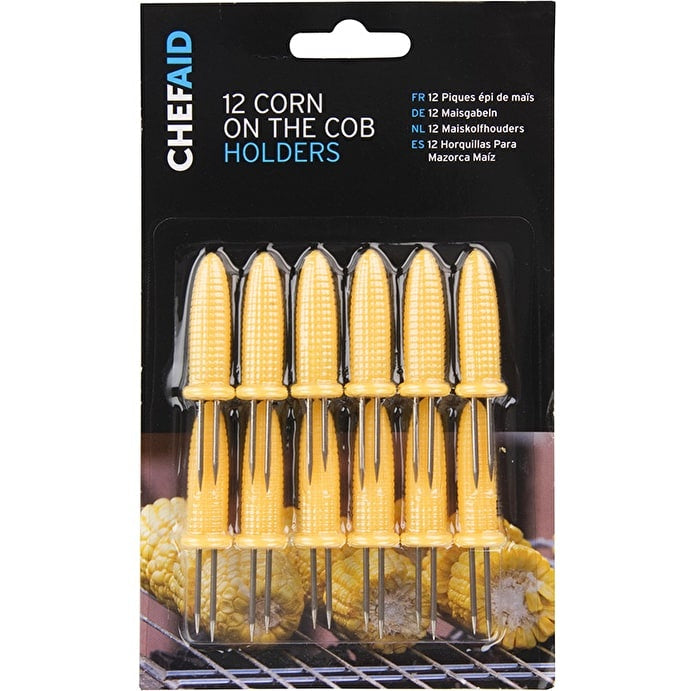 Chef Aid Corn On The Cob Forks Pack 12