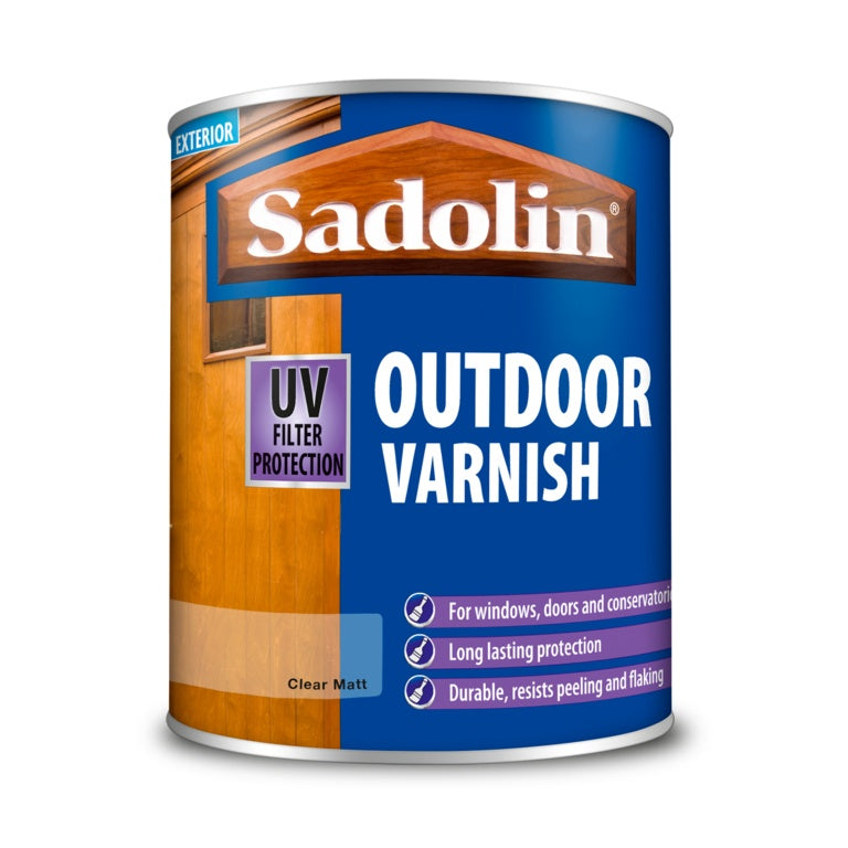 Sadolin Outdoor Varnish Matt Clear 750ml