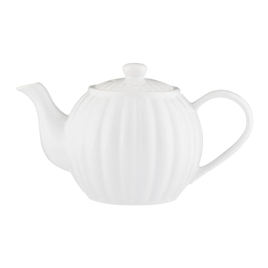 Price & Kensington Luxe 6 Cup White Teapot