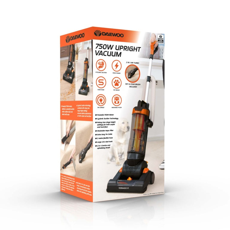 Daewoo Upright Vacuum Cleaner 750w