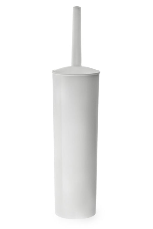 Blue Canyon Plastic Toilet Brush & Holder White