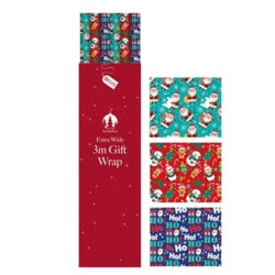 Tallon Extra Wide Kids Christmas Wrapping Paper 3m