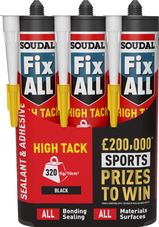 Soudal Fix All High Tack White Triple Pack