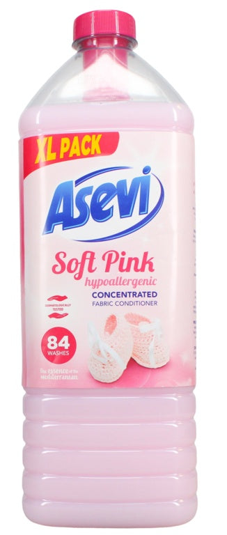 Asevi Fabric Conditioner 84 Wash Soft Pink