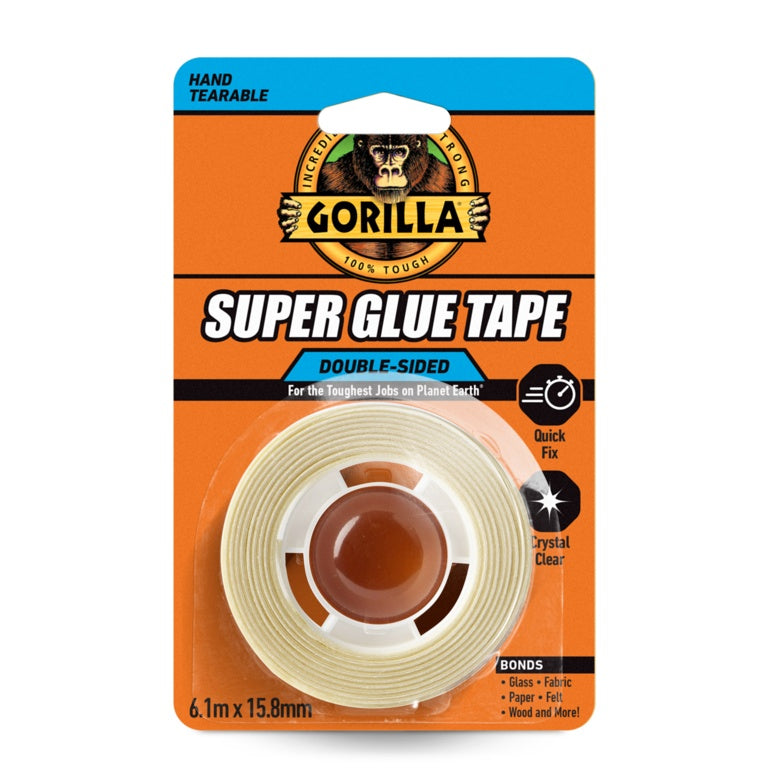 Gorilla Super Glue Tape 6.1m