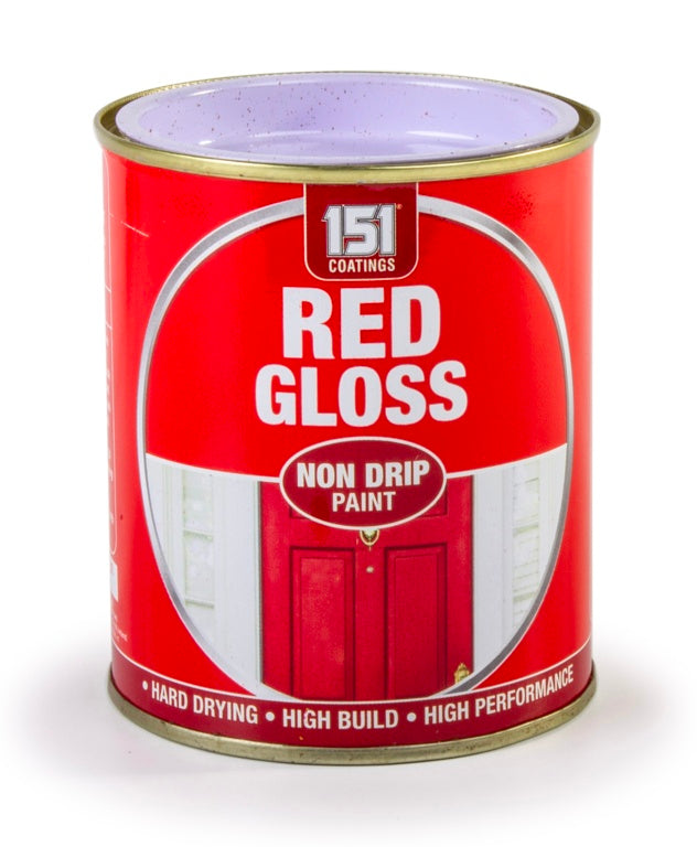 151 Coatings Non Drip Gloss Paint 300ml Red