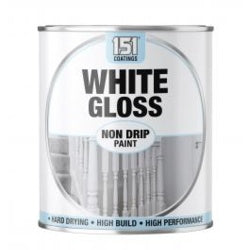 151 Coatings Non Drip Gloss Paint 300ml White