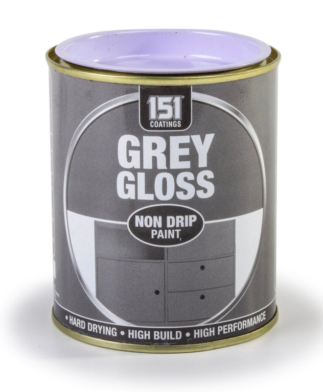 151 Coatings Non Drip Gloss Paint 300ml Grey