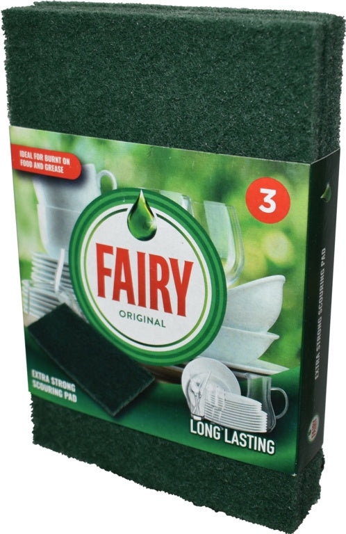 Addis Fairy Scourer Pad Pack 3