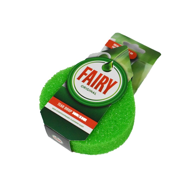 Addis Fairy Tear Drop Scrubber