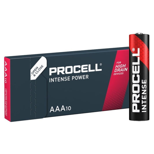 Procell Intense Alkaline Battery LR3 AAA 10 Pack