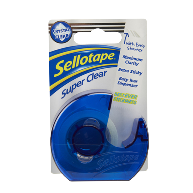 Selloptape Super Clear Dispenser 18 x 15